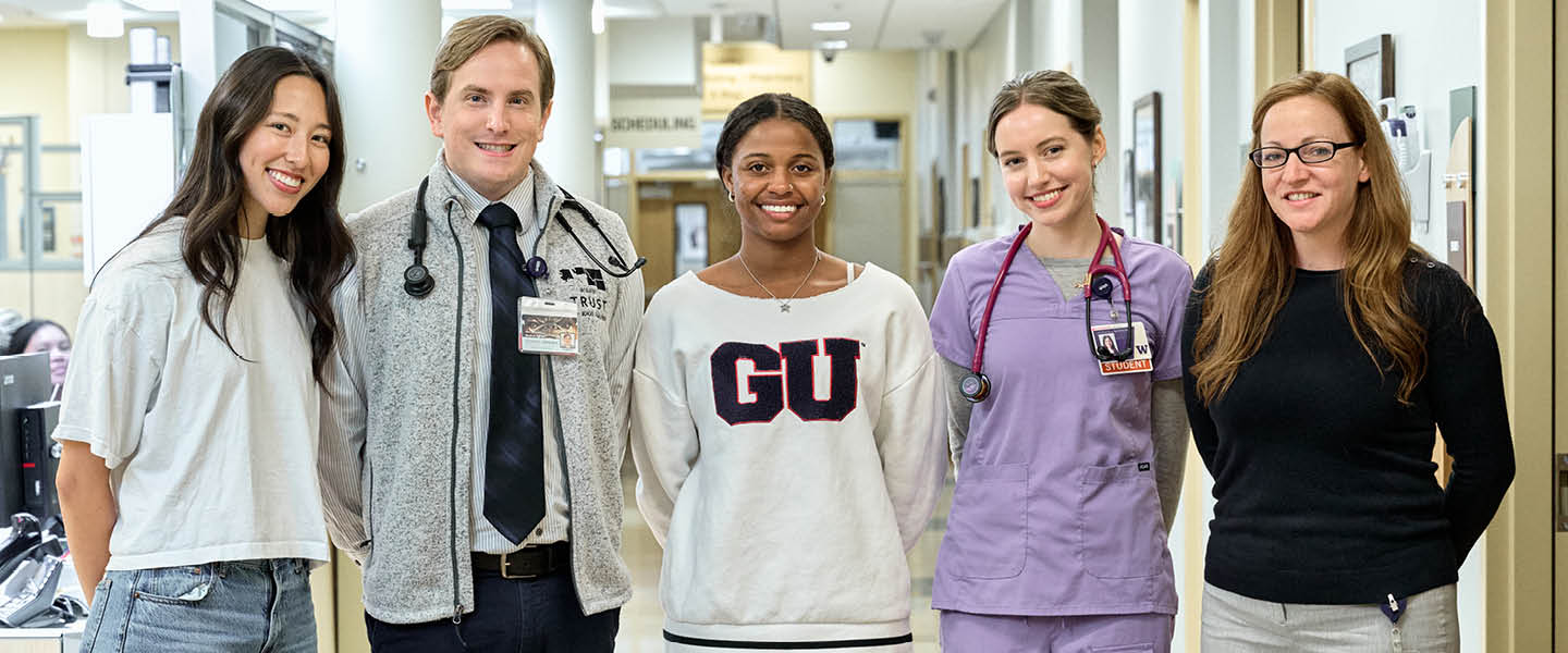 El edificio de la Asociación en Salud UW-GU